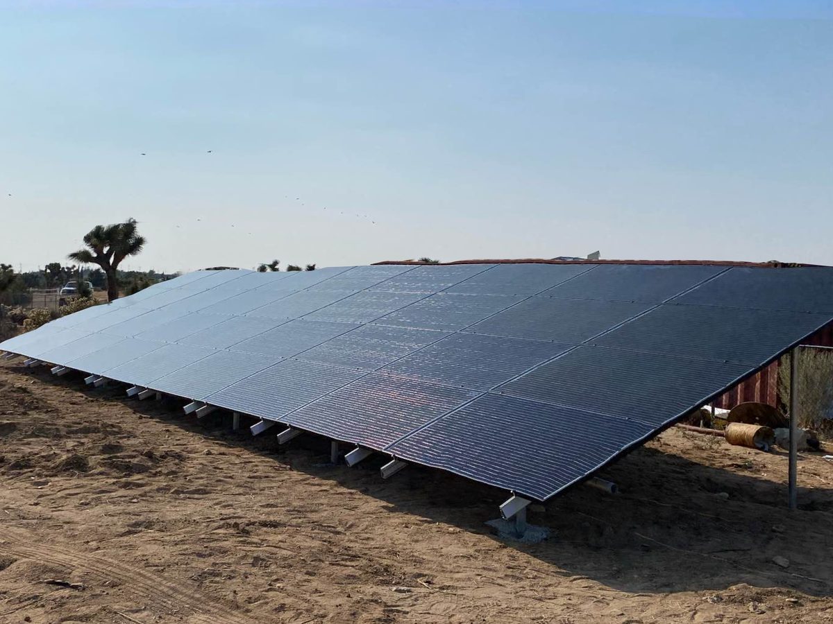 9.92 kW in High Desert, CA installed by Van Mierlo Builders and Solar
