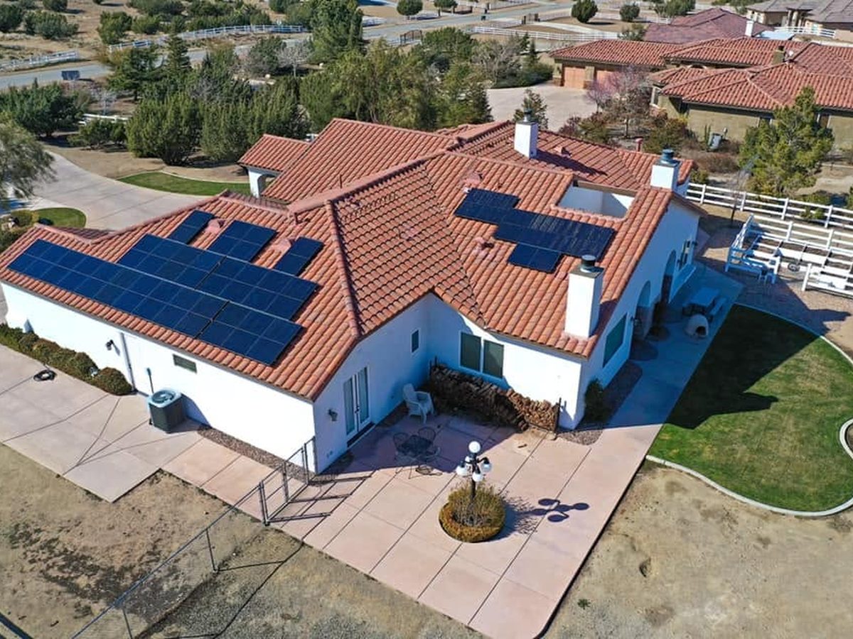 10.2 kW in Oak Hills, CA installed by Van Mierlo Builders and Solar
